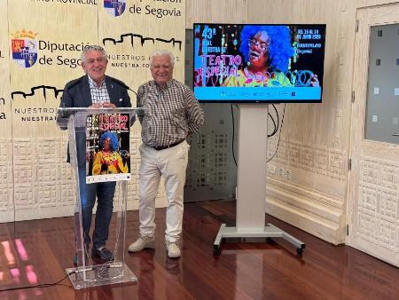 Imagen La Diputación renueva su apoyo a la Real Muestra de Teatro Especial de Fuentepelayo, cuya cuadragésimo tercera edición se va a...